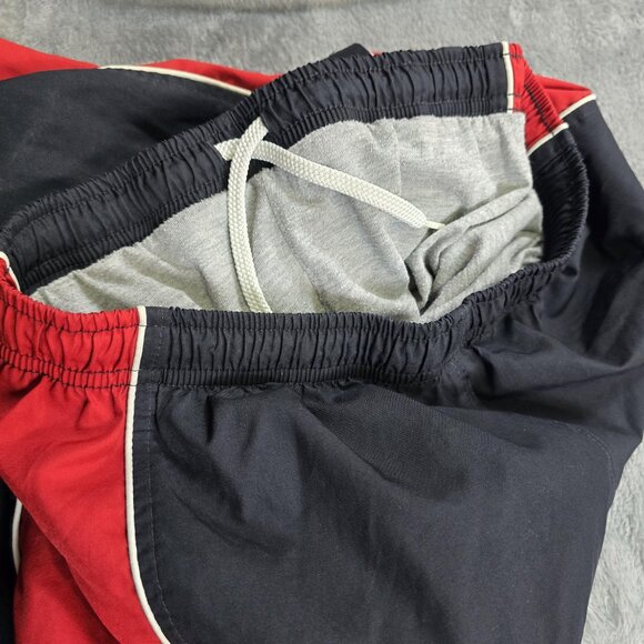 Nike Track Pants Boys XL 18-20 Black Red Stripe Athletic Zip Hem Warm Up - Picture 6 of 14